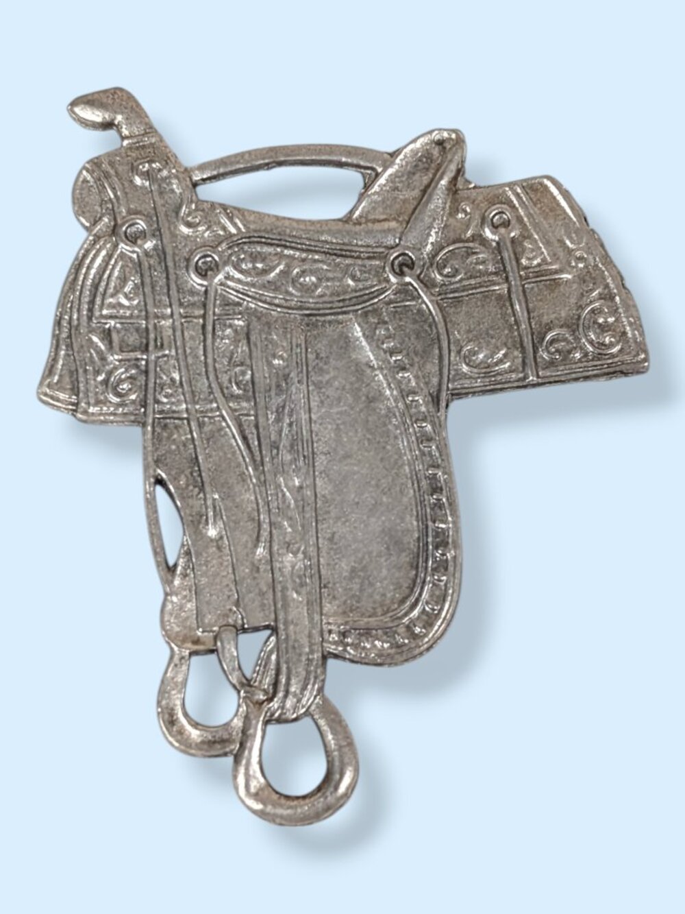 Winchester Brass Saddle Pocket Watch Fob